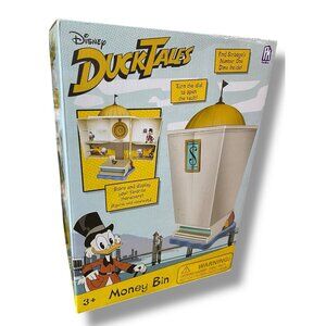 Disney Ducktales Money Bin Uncle Scrooge Coin Vault Playset New Phatmojo NIB